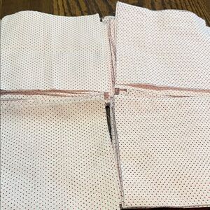 Red Polka Dot Fabric Squares 160 5” squares